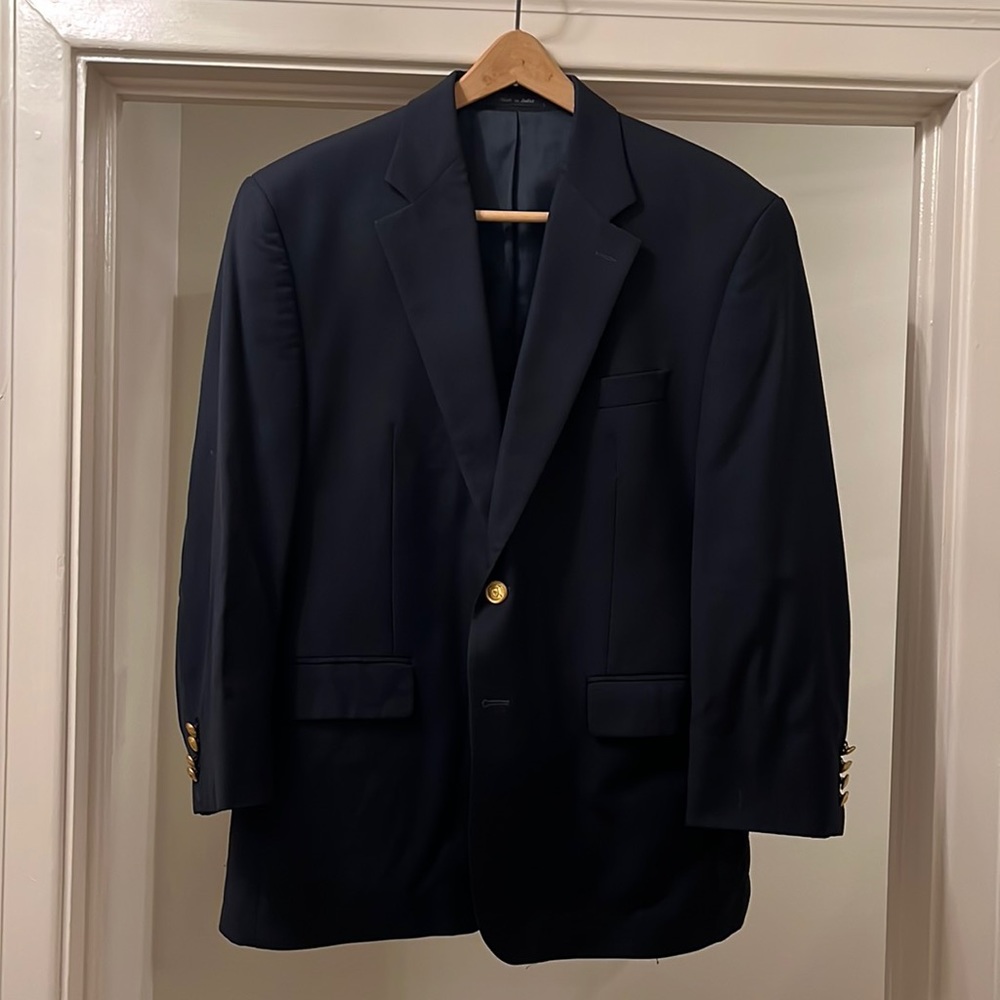 Ralph Lauren Navy Blazer - 43S